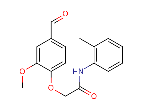 2-(4-FORMYL-2-METHOXY-PHENOXY)-N-O-TOLYL-ACETAMIDE