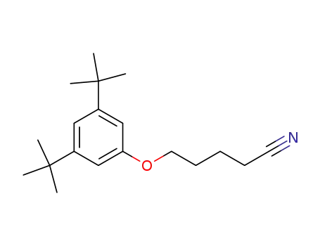 5-<(3',5'-di-tert-butyl)phenoxy>pentanenitrile