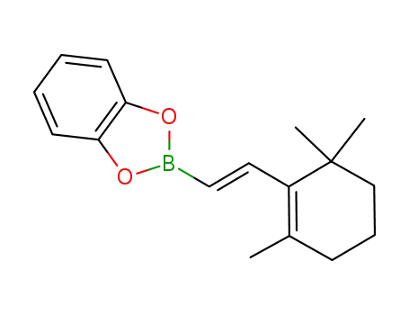 1,3,2-Benzodioxaborole,
2-[2-(2,6,6-trimethyl-1-cyclohexen-1-yl)ethenyl]-, (E)-