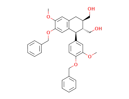 Molecular Structure of 111266-05-8 (O-dibenzylisolariciresinol)