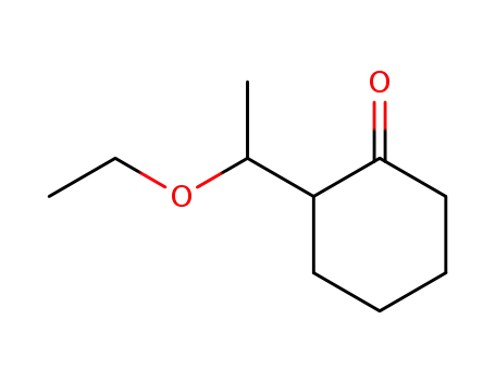 Cyclohexanone, 2-(1-ethoxyethyl)-