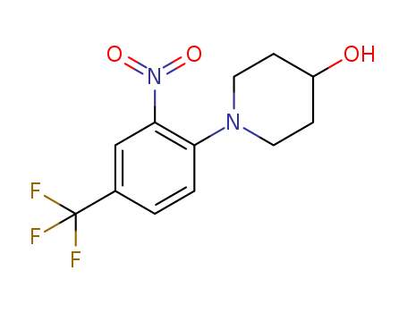 1-[2-NITRO-4-(TRIFLUOROMETHYL)PHENYL]PIPERIDIN-4-OL