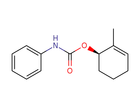 Molecular Structure of 122452-76-0 (2-Cyclohexen-1-ol, 2-methyl-, phenylcarbamate, (R)-)