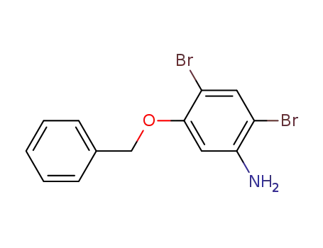 5-(benzyloxy)-2,4-dibromoaniline