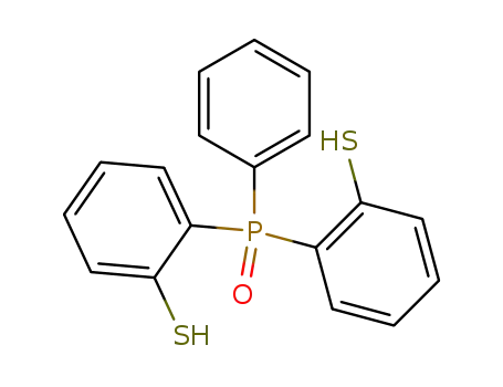 Molecular Structure of 119327-21-8 (Benzenethiol, 2,2'-(phenylphosphinylidene)bis-)