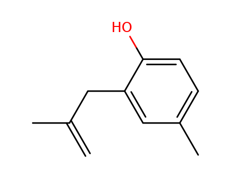 Phenol,4-methyl-2-(2-methyl-2-propen-1-yl)- cas  5471-87-4