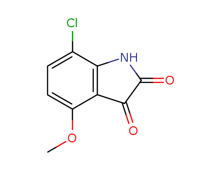 1H-Indole-2,3-dione,7-chloro-4-methoxy- cas  15345-55-8