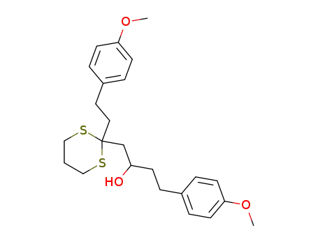 4-(4-Methoxy-phenyl)-1-{2-[2-(4-methoxy-phenyl)-ethyl]-[1,3]dithian-2-yl}-butan-2-ol
