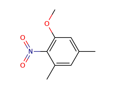 Molecular Structure of 18102-38-0 (2-nitro-3,5-dimethylanisole)