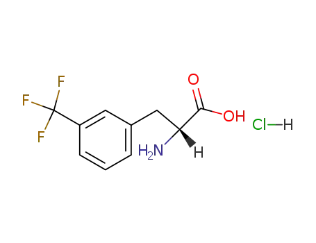 Molecular Structure of 82317-79-1 (D-3-TRIFLUOROMETHYLPHENYLALANINE)