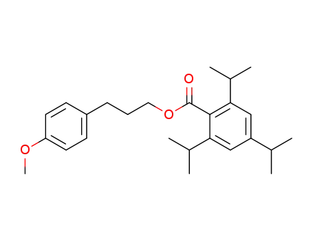 3-(4-methoxyphenyl)propyl 2,4,6-triisopropylbenzoate