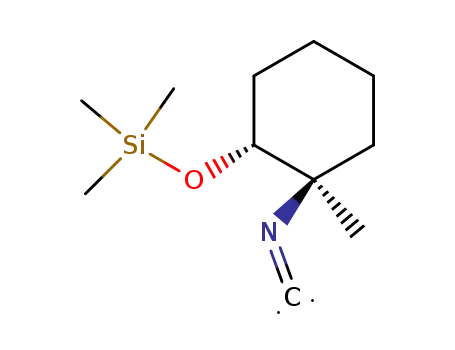 Molecular Structure of 83152-88-9 (threo-1-methyl-2-(trimethylsiloxy)cyclohexyl isocyanide)