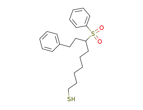 9-phenyl-7-(phenylsulfonyl)nonanyl mercaptan