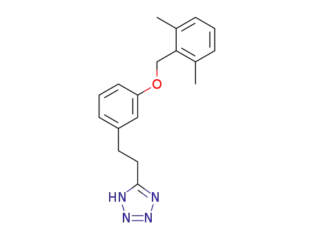 5-(3-(2,6-dimethylbenzyloxy)phenethyl)-1H-tetrazole