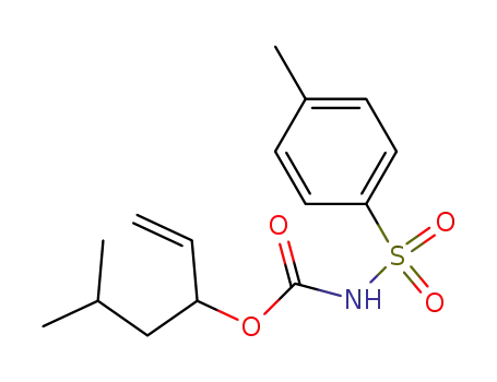 Carbamic acid, [(4-methylphenyl)sulfonyl]-, 1-ethenyl-3-methylbutyl ester
