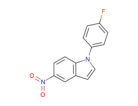 1H-Indole, 1-(4-fluorophenyl)-5-nitro-