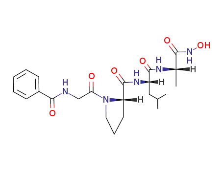 L-Alaninamide, N-benzoylglycyl-L-prolyl-L-leucyl-N-hydroxy-