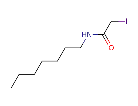 Molecular Structure of 5349-30-4 (N-heptyl-2-iodoacetamide)