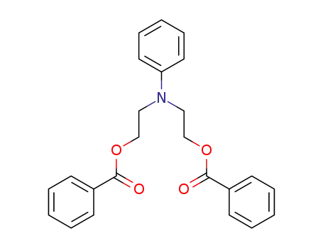 Molecular Structure of 24867-51-4 (2-[phenyl(2-benzoyloxyethyl)amino]ethyl benzoate)