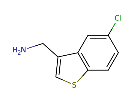 (5-Chloro-1-benzothiophen-3-yl)methylamine hydrochloride, 97%