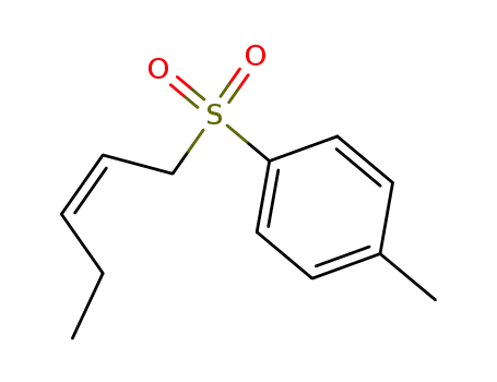 Benzene, 1-methyl-4-[(2Z)-2-pentenylsulfonyl]-