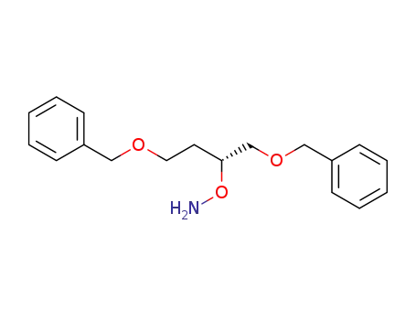 Molecular Structure of 114778-27-7 ((R)-1,4-bis(benzyloxy)but-2-oxyamine)