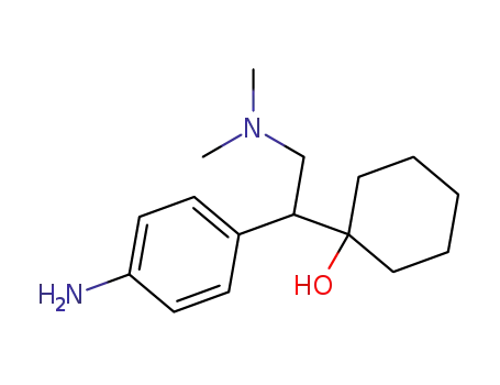 Cyclohexanol, 1-[1-(4-aminophenyl)-2-(dimethylamino)ethyl]-