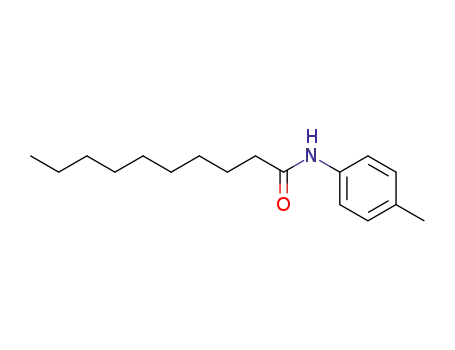 Molecular Structure of 52097-66-2 (N-(4-methylphenyl)decanamide)