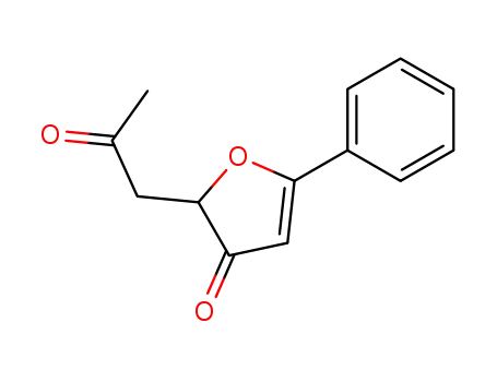 3(2H)-Furanone, 2-(2-oxopropyl)-5-phenyl-