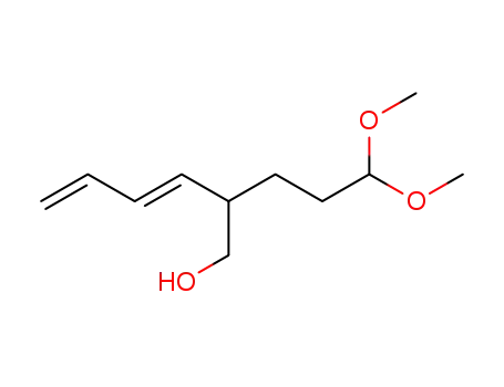 (E)-2-(3,3-Dimethoxy-propyl)-hexa-3,5-dien-1-ol