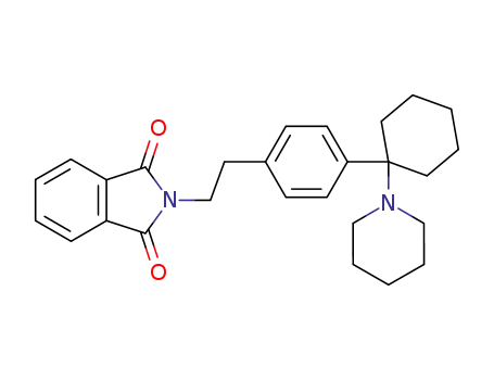 1-<1-<4-(2-Phthalimidoethyl)phenyl>cyclohexyl>piperidine