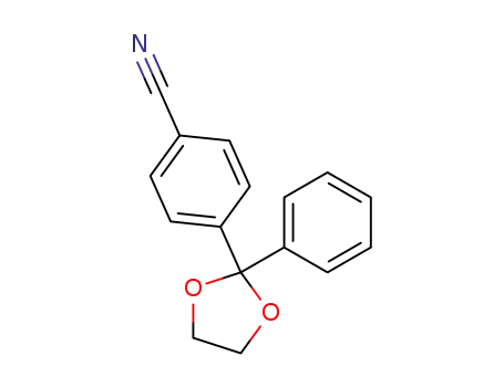 Benzonitrile, 4-(2-phenyl-1,3-dioxolan-2-yl)-