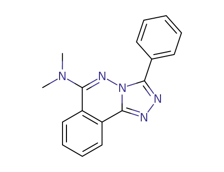 1,2,4-Triazolo(3,4-a)phthalazin-6-amine, N,N-dimethyl-3-phenyl-