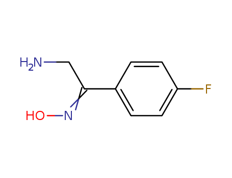 2-AMINO-1-(4-FLUORO-PHENYL)-ETHANONE OXIME