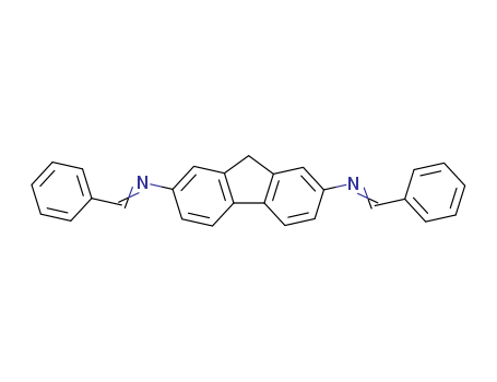 9H-Fluorene-2,7-diamine,N2,N7-bis(phenylmethylene)-