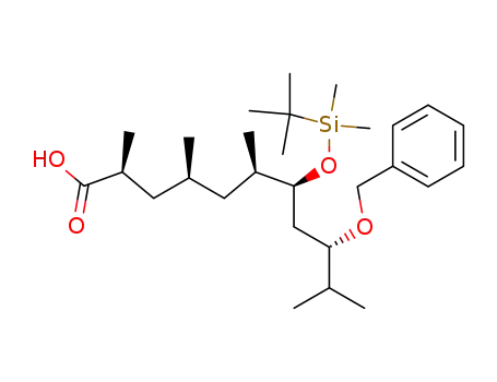 (2S,4S,6R,7S,9S)-9-Benzyloxy-7-(tert-butyl-dimethyl-silanyloxy)-2,4,6,10-tetramethyl-undecanoic acid