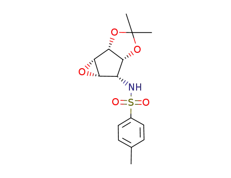 N-((1aS,1bR,4aR,5R,5aS)-3,3-Dimethyl-tetrahydro-1,2,4-trioxa-cyclopropa[a]pentalen-5-yl)-4-methyl-benzenesulfonamide
