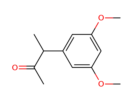 Molecular Structure of 18917-78-7 (2-Butanone, 3-(3,5-dimethoxyphenyl)-)
