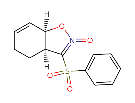 (3aS,7aR)-3-Benzenesulfonyl-3a,4,5,7a-tetrahydro-benzo[d]isoxazole 2-oxide