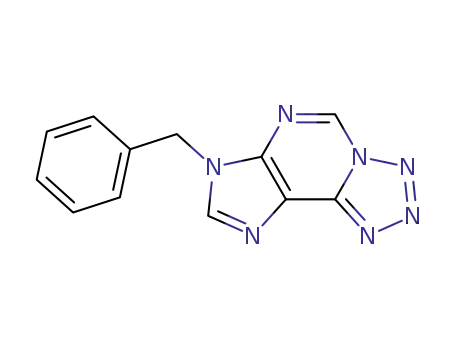 7H-Tetrazolo[5,1-i]purine, 7-benzyl-