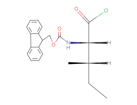 Carbamic acid,N-[(1S,2S)-1-(chlorocarbonyl)-2-methylbutyl]-, 9H-fluoren-9-ylmethyl ester