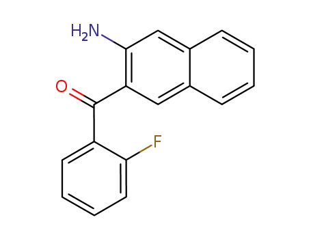 2-amino-1-(2'-fluorobenzoyl)naphthalene