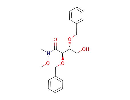 (2R,3R)-2,3-Bis(benzyloxy)-4-hydroxy-N-methoxy-N-methylbutanamide