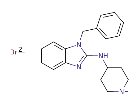 1-벤질-N-피페리딘-4-일-1H-벤즈이미다졸-2-아민 디하이드로브로마이드