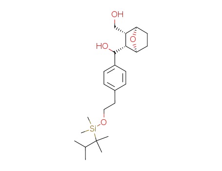 (4-{2-[Dimethyl-(1,1,2-trimethyl-propyl)-silanyloxy]-ethyl}-phenyl)-((1S,2S,3R,4R)-3-hydroxymethyl-7-oxa-bicyclo[2.2.1]hept-2-yl)-methanol