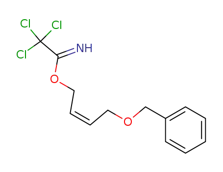 Ethanimidic acid, 2,2,2-trichloro-, (2Z)-4-(phenylmethoxy)-2-butenyl
ester