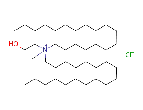 Molecular Structure of 66788-64-5 (1-Octadecanaminium, N-(2-hydroxyethyl)-N-methyl-N-octadecyl-,
chloride)