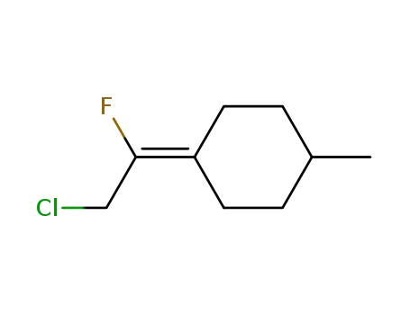 (+/-)-(4-methylcyclohexylidene)-1-fluoro-2-chloroethane
