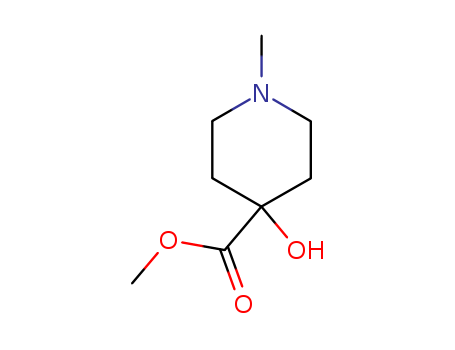 1-Methyl-4-hydroxy-piperidine-4-dicarboxylic acid methyl ester