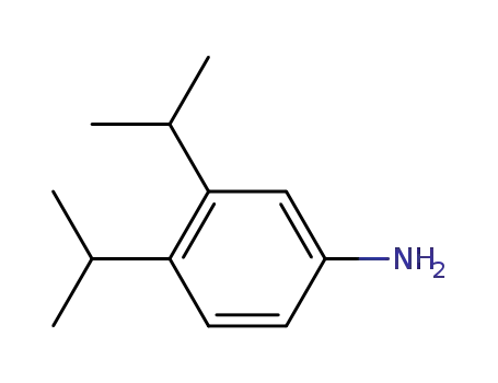 Molecular Structure of 116233-13-7 (3,4-BIS(1-METHYLETHYL)-BENZENAMINE)